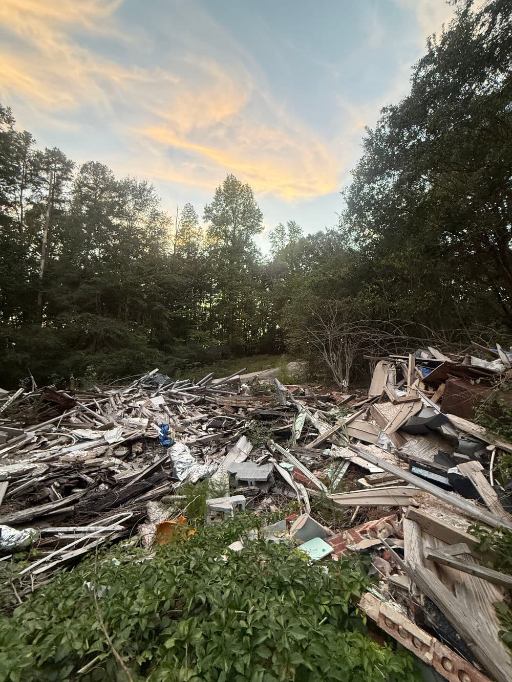 Old Structure Demolished and Cleared for New Beginnings in Clover